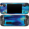 Etta Vee Ocean Blue Brush Stroke Steam Deck Handheld Gaming Computer Skin
